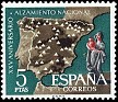 Spain 1961 Alzamiento Nacional 5 PTS Multicolor Edifil 1361
